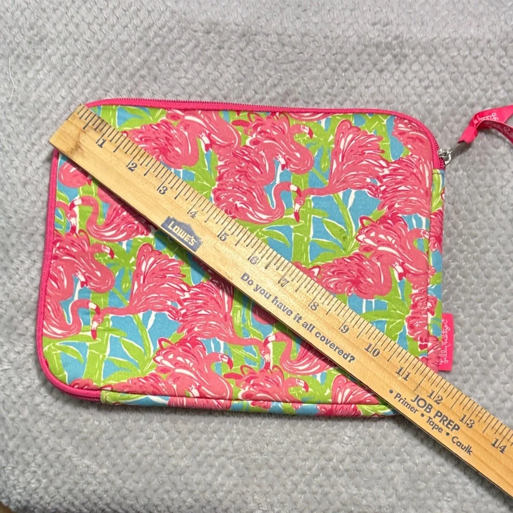 Lilly Pulitzer Flamingo Print Laptop/ iPad Sleeve